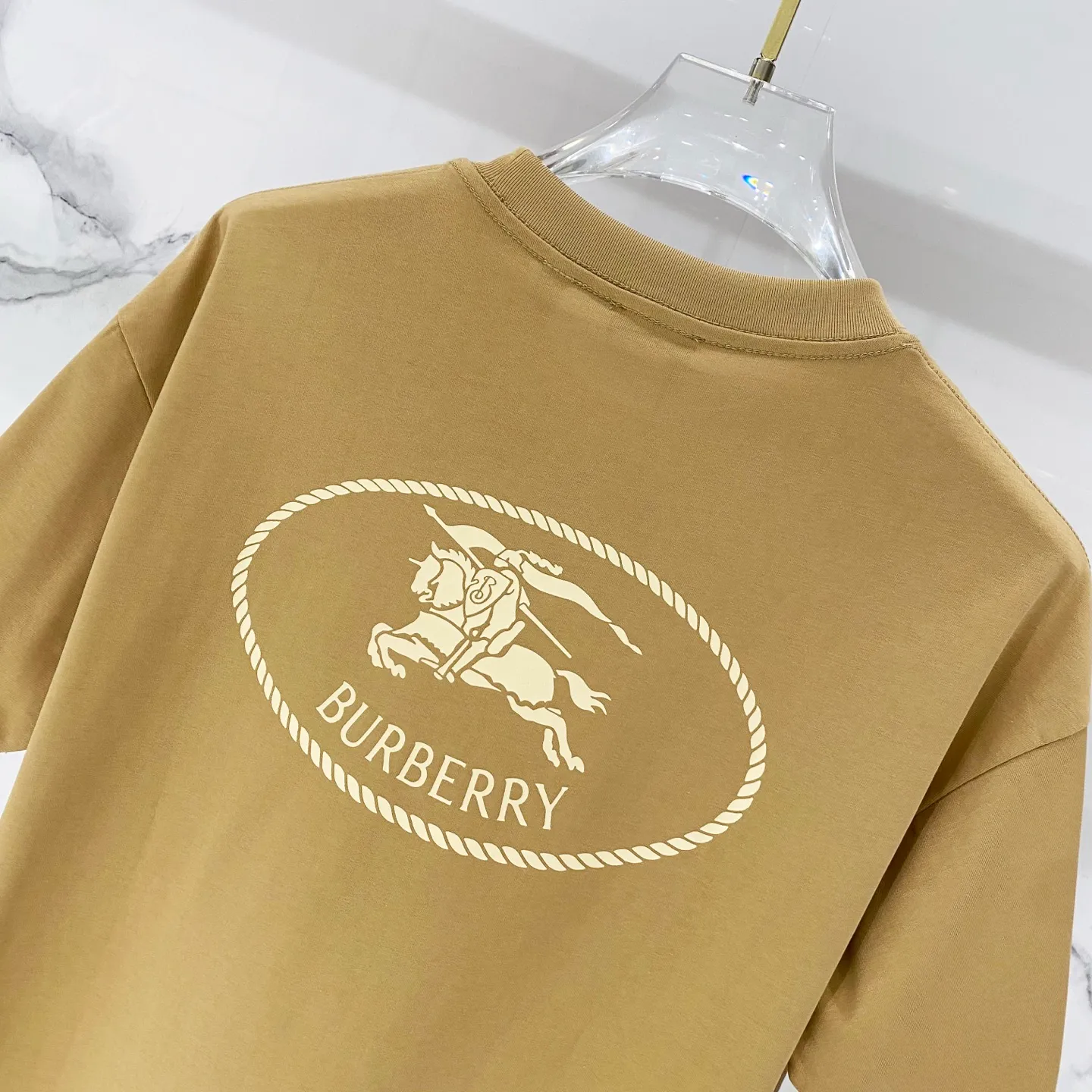 BURBERRY/ - 260 T LOGO Quality 100 ％ Versatile Size:XS-L :Black.White.Khaki